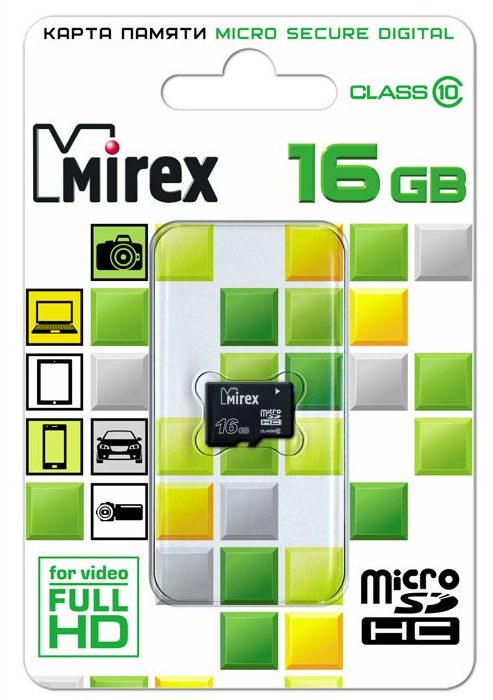 MIREX SDHC 16 ГБ