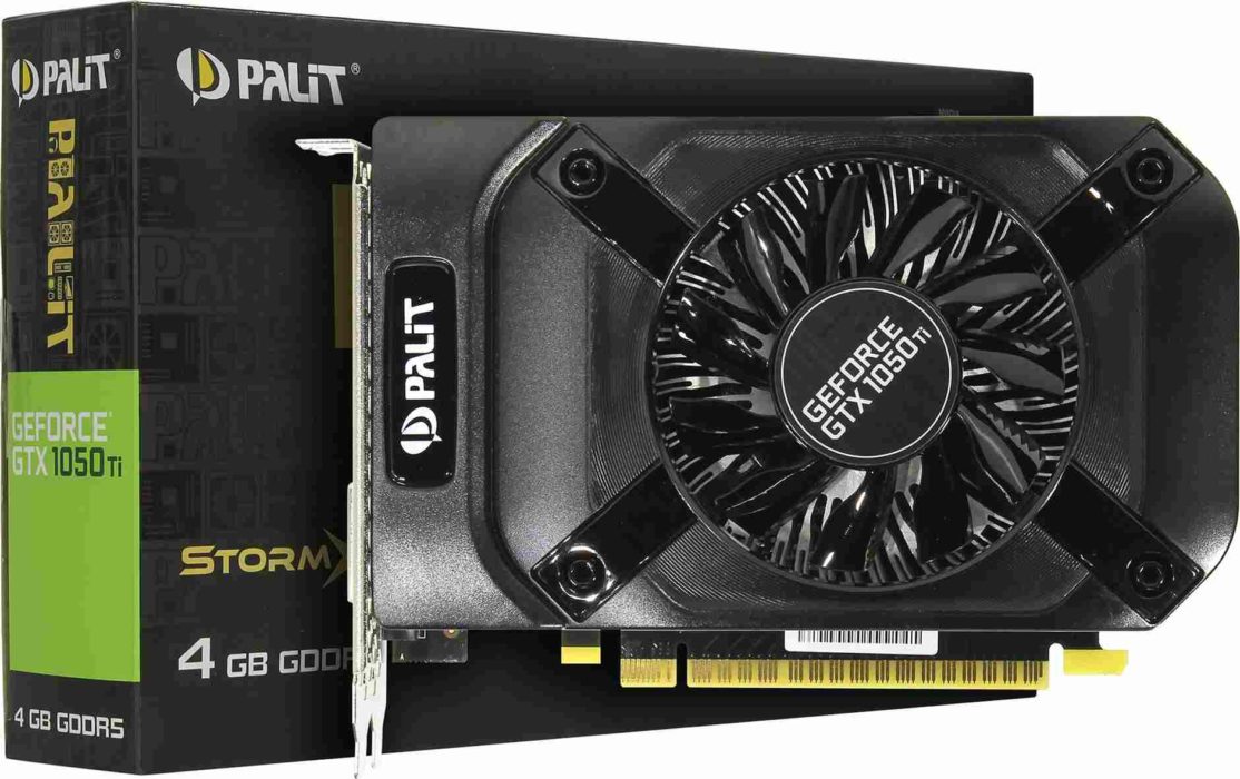 Palit GeForce GTX1050 Ti StormX 4GB